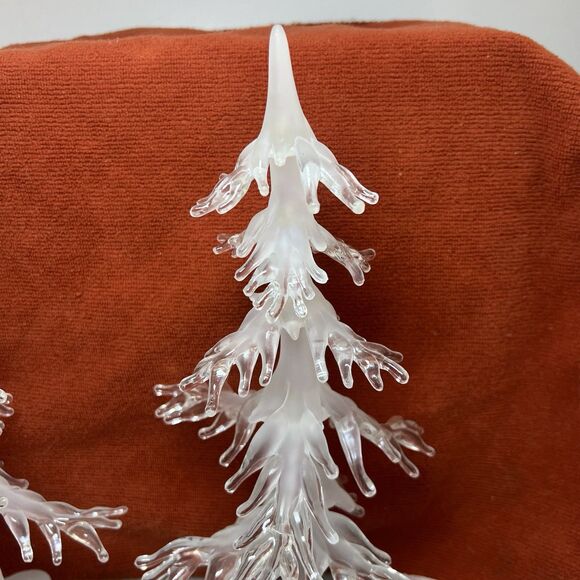 Dept 56 Village Icicle Trees #56722 Set of 3 Village Accessories- RETIRED - Picture 4 of 12